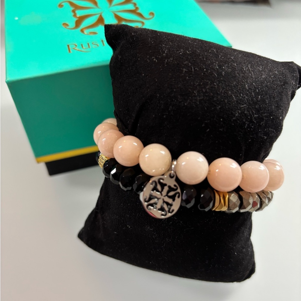 Rustic Cuff Bracelet Stack